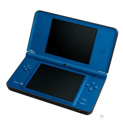 a Midnight Blue DSi XL in