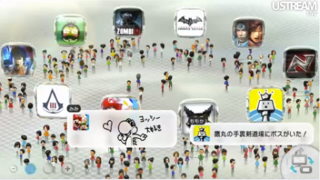 Detallados Miiverse, Nintendo Network ID y el Wii U Chat Wara_wara_plaza