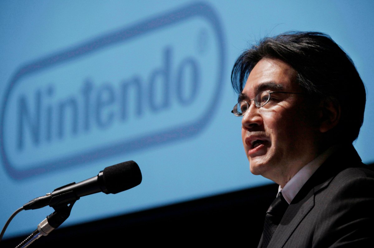 Los primero cinco juegos para moviles de Nintendo Satoru_iwata_conference