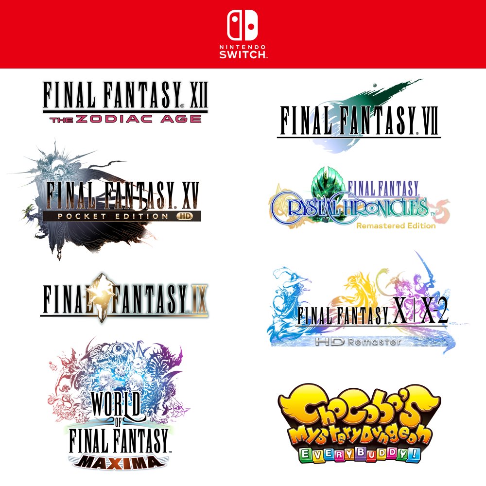 final fantasy games on switch