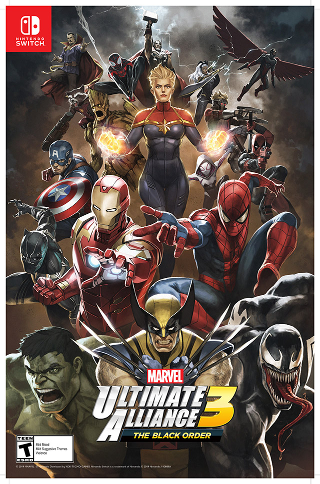 Marvel Ultimate Alliance 3 The Black Order Comes With