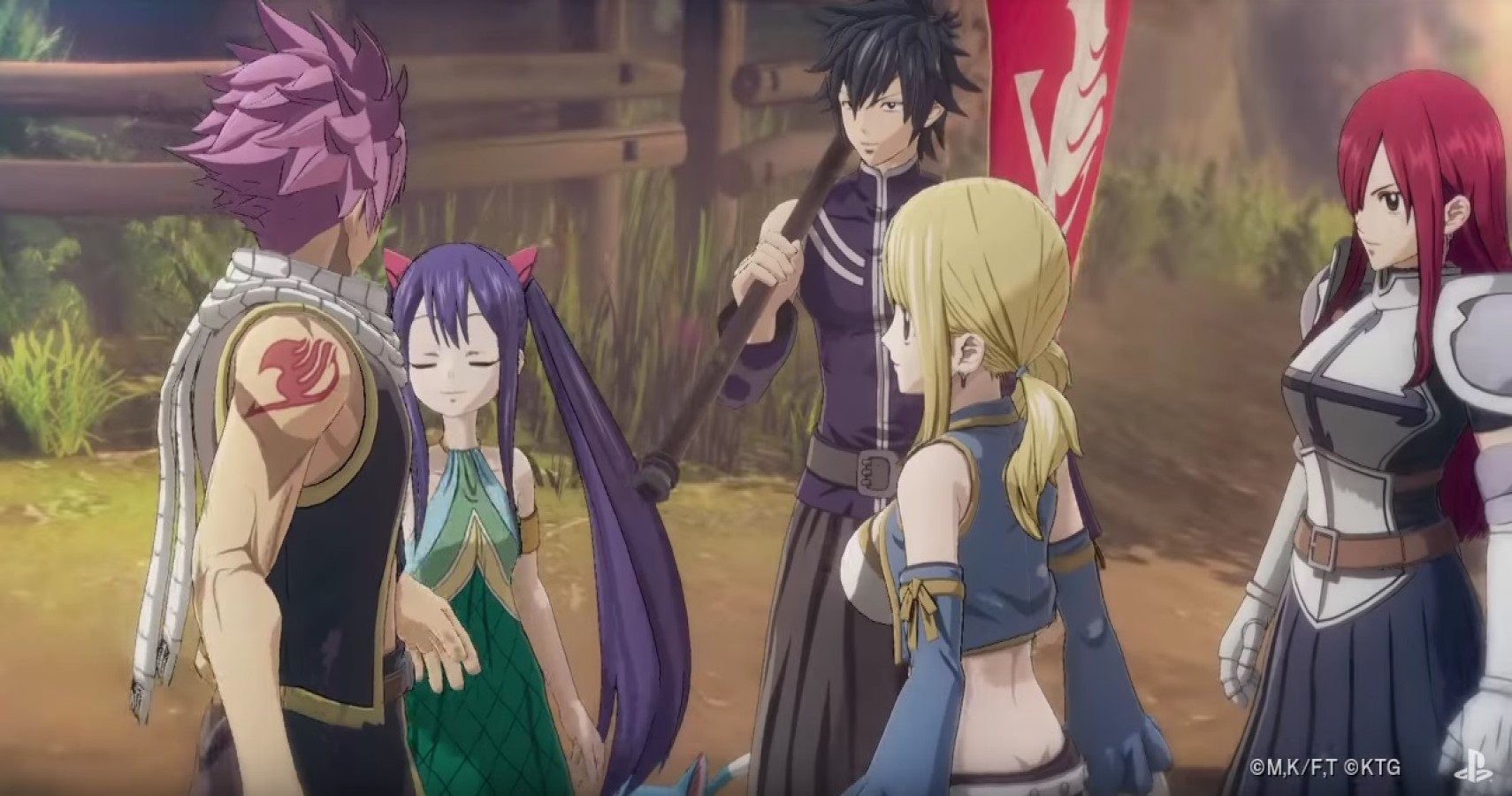 Fairy Tail Game Ps4 Playable Characters Fairy Tail